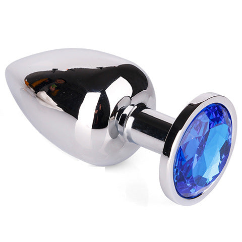 Metal anal plug